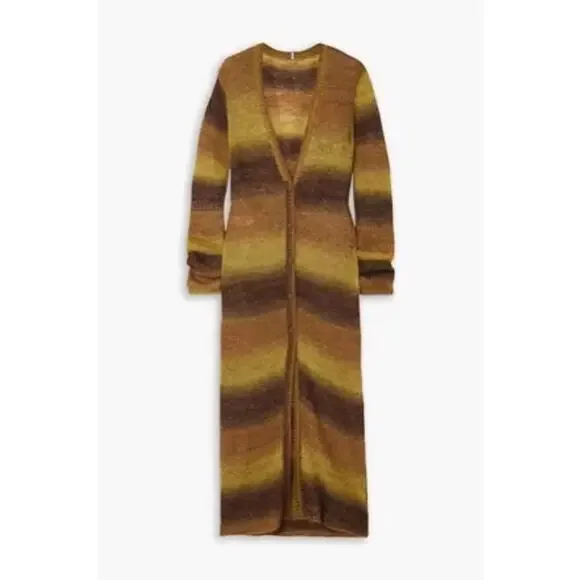 NWT Alexander McQueen Dégradé Open-Knit Cardigan Dress - Picture 3 of 12